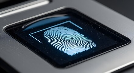 Fingerprint scanner technology for security and identification access control biometric authentication device