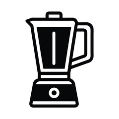 Blender Outlined In Bold Vector Illustration
