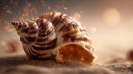 seashell on the beach