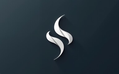 Corporate medical white elegant logo. High quality