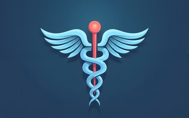 Vector unique medical logo design. High quality