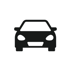 Car Icon editable vector, isolated white background