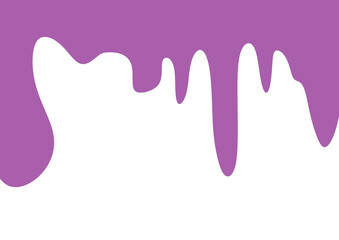 pink paint splashes collide isolated on white purple