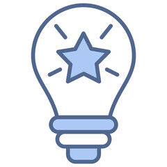 Innovation Blue Icon