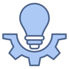 Invention Blue Icon