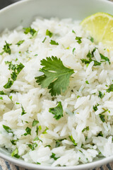 Homemade Mexican Cilantro Lime Rice