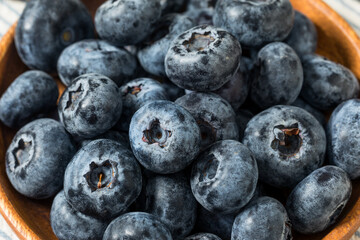 Organic Raw Big Giant Jumbo Blueberries