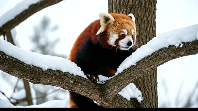 red panda bear