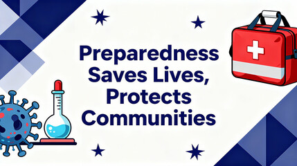 Viruses and emergency supplies, the value of preparedness for epidemic prevention, life saving and community protection, community epidemic prevention training, and emergency science popularization.
