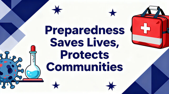 Viruses and emergency supplies, the value of preparedness for epidemic prevention, life saving and community protection, community epidemic prevention training, and emergency science popularization.
