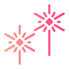 sparkler gradient icon