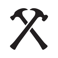 Heroic Hammer Emblem Representing Strength Protection and Bold Mechanical Identity