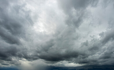  Storm clouds with the rain. Nature Environment Dark huge cloud sky black stormy cloud