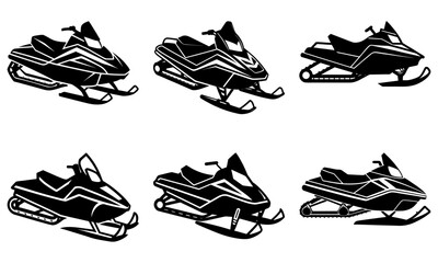 Conquer Winter's Terrain: A Collection of Dynamic Snowmobiles Ready for Adventure, Speed, and Thrilling Off-Road Exploration in Snowy Landscapes