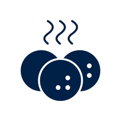 Meatball vector illustration icon design trendy