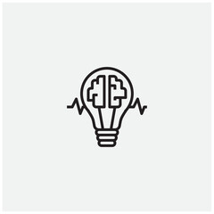 Brain Technology Icon