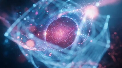 Quantum computing core processing data future technology - Powered by Adobe