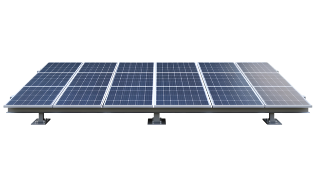 Solar panel array, harnessing sunlight for sustainable and ecofriendly electricity generation