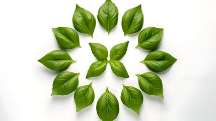 Mint leaves in sketch styletea leafs isolated
green leaves eco design
