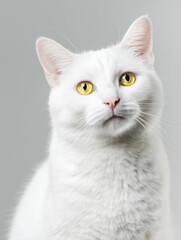 Obraz premium Cute Cat studio image