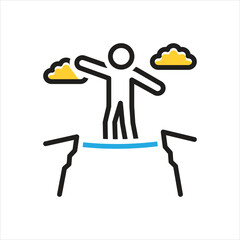 Multi color icon for feat