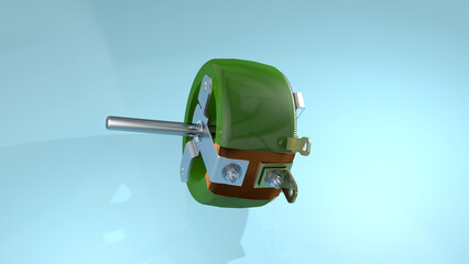 レトロ電子部品シリーズ（レオスタット）リファレンスオブジェクト無し