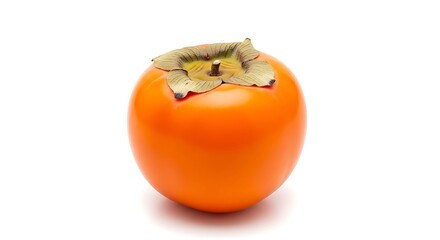 Persimmon fruit isolated on white background