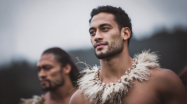 Maori warriors men on Waitangi Day, the national day of New Zealand, marks the anniversary of the 1840 Treaty of Waitangi