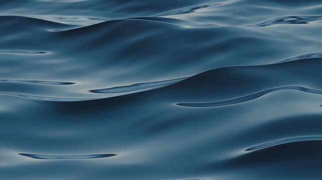 Gentle dark water ripples