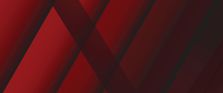 PrintRed line with white architecture futuristic background minimal concept vector illustration subtle design.