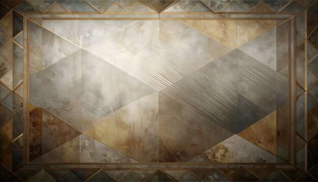 Aged, dark, grunge metal texture pattern with a blank vintage stone wall surface