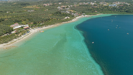 Jump into the sweet water lake called Kournas which is located at the island of Crete