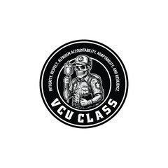 Skeleton Medic logo design