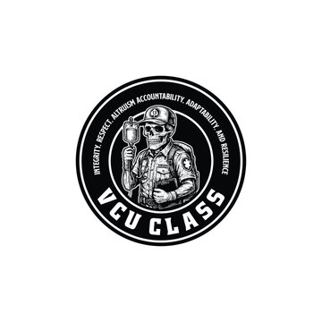 Skeleton Medic logo design
