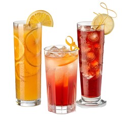 Refreshing Summer Mango Cocktail in Glass