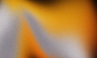 Black orange grey grainy noise grungy texture background, abstract retro shine bright light and glow template color gradient wide banner backdrop poster design