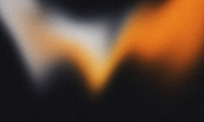 Black orange grey grainy texture background, with grain noise grungy empty space textured, abstract retro shine bright light and glow color gradient template poster banner backdrop cover design