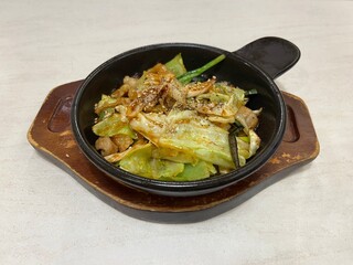 stir-fried beef small intestine in Japan