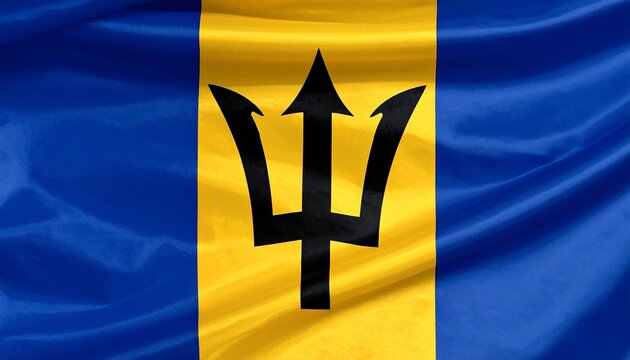 flag of Barbado
