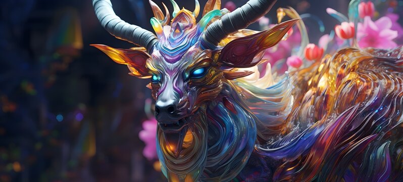 A behemoth demon,generative AI