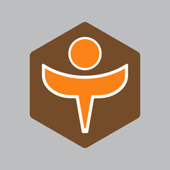 Human Wellness Care Logo design