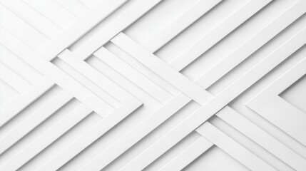 A white geometric pattern on a white background.