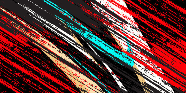 Abstract sporty background. Abstract racing graphic design, vector design for vehicle wrap,