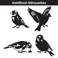 Goldfinch Silhouettes