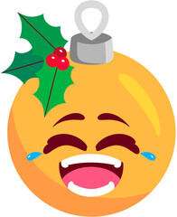Christmas Ornament Laughing