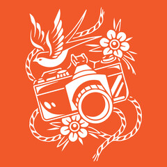 Harmony of Birds and Flowers