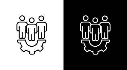 Resources  White Icon Set Design