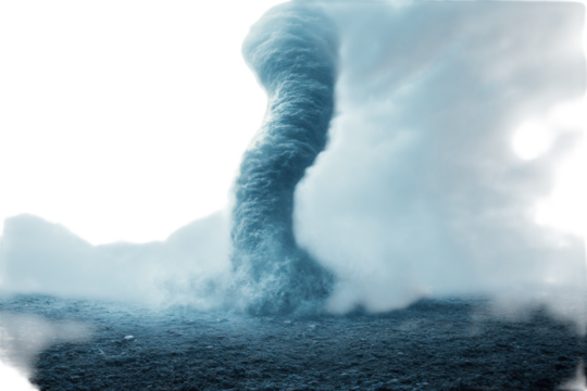 Powerful vortex hurricane tornado water spout disaster weather phenomenon ocean nature storm