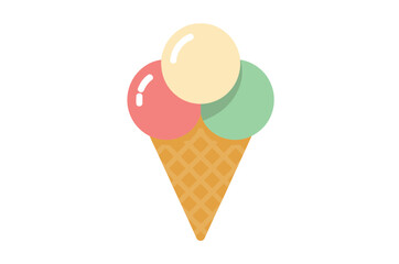Frozen Dessert Cone Icon