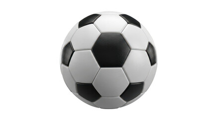 Soccer ball on black background football sport